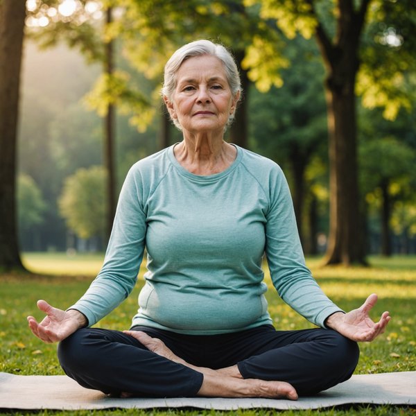 Comment les seniors peuvent-ils utiliser les techniques de respiration abdominale pour améliorer la digestion et réduire le stress ?